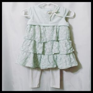 Tahari baby 2 piece outfit